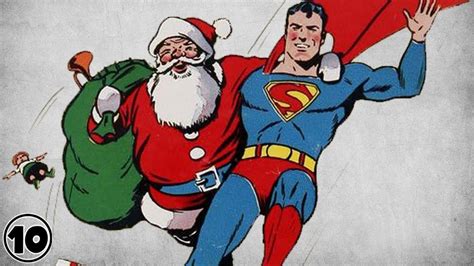 Top 10 Superheroes Who Probably Believe In Santa Claus Youtube