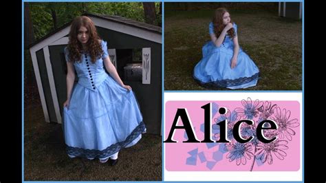 How To Make Alices Blue Dress Costume Alice In Wonderlandalice