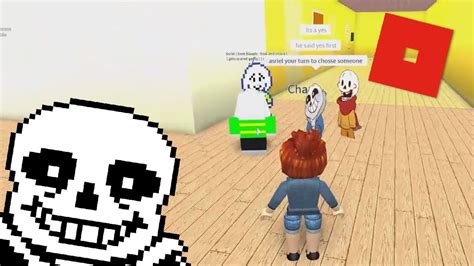 Roblox Undertale Roleplay With Friends Part 3 Youtube