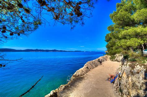 Private Beach in Zadar, Croatia (HDR) | Croatia, Zadar, Beach