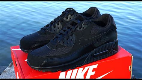Looking for a good deal on nike air max 90? Nike Air Max 90 Essential Triple Black - YouTube