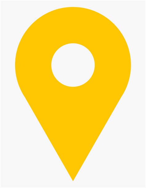 Yellow Map Marker Png Transparent Drop Pin Icon Png Download Gambaran