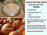 Home Remedies For Hair Loss Castor Oil