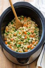 Your slow cooker does the work and you end up with easy dinner on the table when you arrive home ready to feed the family. Crock Pot Chicken and Rice Recipe | Easy Healthy Dinner