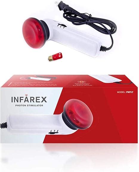 Portable Red Light Therapy Infrared Heating Wand By Infarex Handheld Heating Lamp