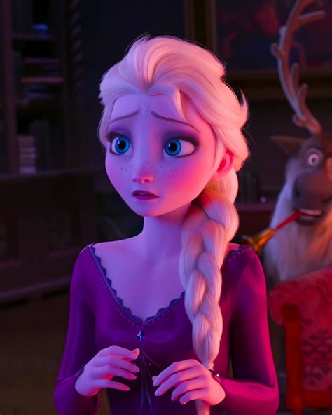 Weren T Elsa S Breasts Seemed Bigger In Frozen 1 As Compared To Frozen 2 R Frozen
