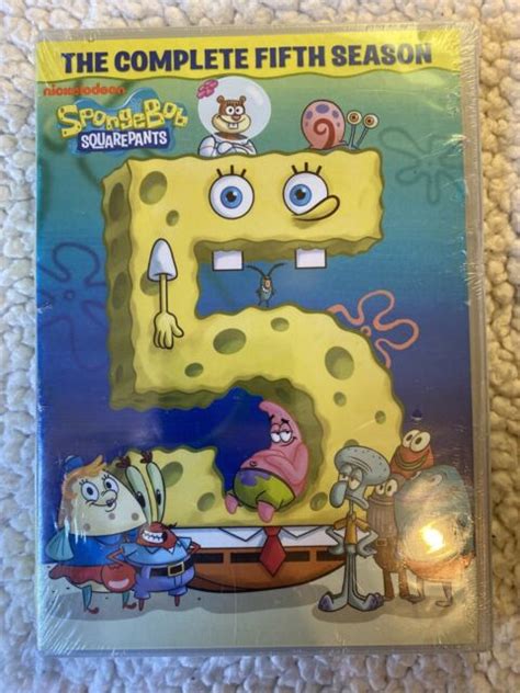 Spongebob Squarepants The Complete 5th Season Dvd 2012 4 Disc Set