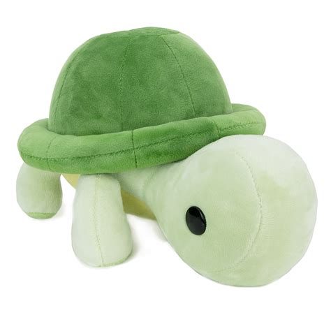 Bellzi Green Turtle Stuffed Animal Plush Toy Adorable Tortoise