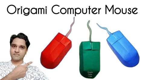 Origami Computer Mouse🖱️ How To Make Origami Computer Mouse🖱️ Diy