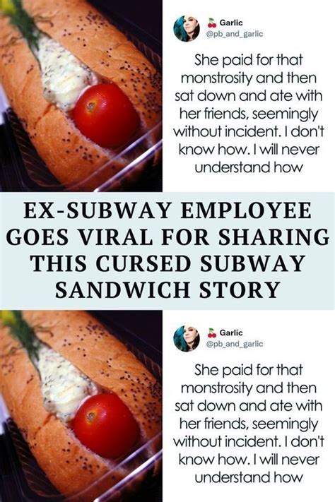 Two Pictures With The Words Ex Subway Employee Goes Virtual For