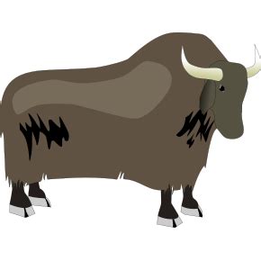 Yak SVG | OpenGameArt.org