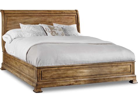 Hooker Furniture Archivist Toffee King Size Sleigh Bed With Low