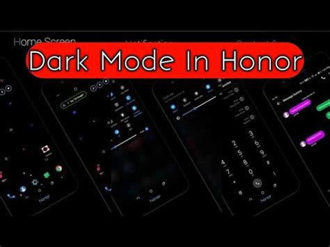After months of anticipation, google recently launched an official dark mode for the youtube app on android. How to enable dark mode in honor mobile - YouTube