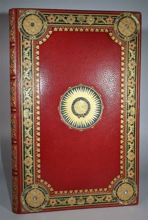 1910s Jewelled Binding By Sangorski And Sutcliffe Order Of The Star Of