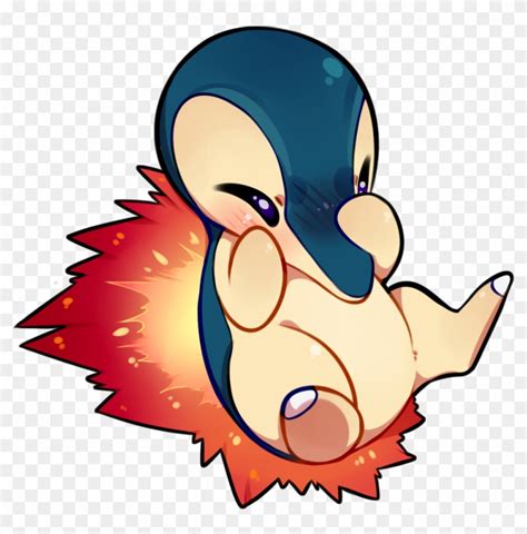 Pokemon Fire Cyndaquil Freetoedit Baby Cyndaquil Hd Png Download