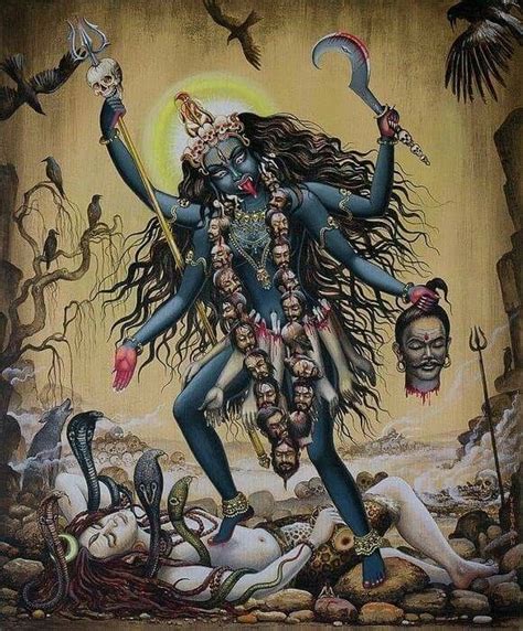 Pin By Bhavesh Katira On Hindu God B Kali Goddess Kali Hindu Mother Kali