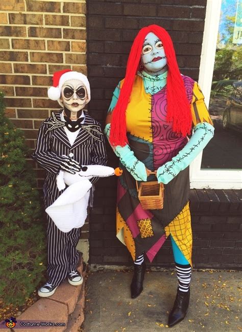 Jack Skellington And Sally Rag Doll Costume Creative Diy Costumes