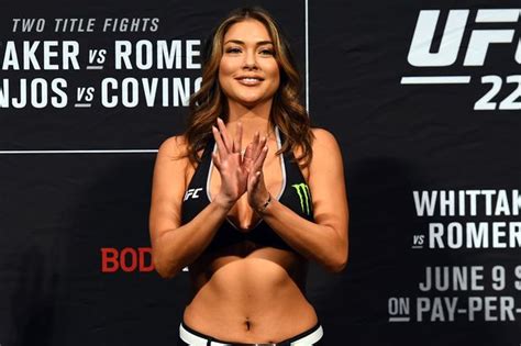 UFC S Richest Ring Girl Stripped Naked For Playboy And Has Raunchy