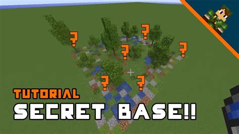 Minecraft How To Build A Secret Base Easy Youtube