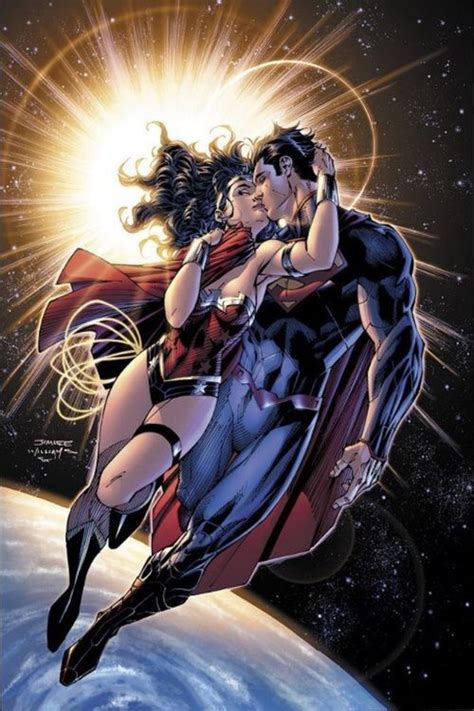 La Mujer Maravilla Y Superman Superman Wonder Woman Justice League