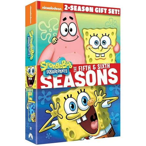Spongebob Squarepants The Fifth And Sixth Seasons Dvd