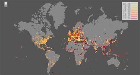 War News Updates A Map That Shows 4500 Years Of Global