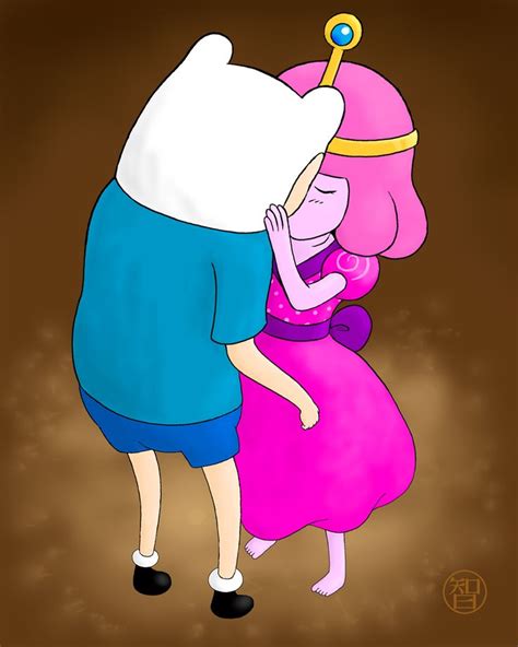 Perspective Kiss By Kairu Hakubi Fubblegum Adventure Time Anime Finn Princess Bubblegum