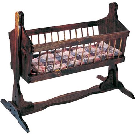 A bear cub swinging cradle to gently rock the little ones to sleep. U-Bild Country Cradle Plan | Chair woodworking plans ...