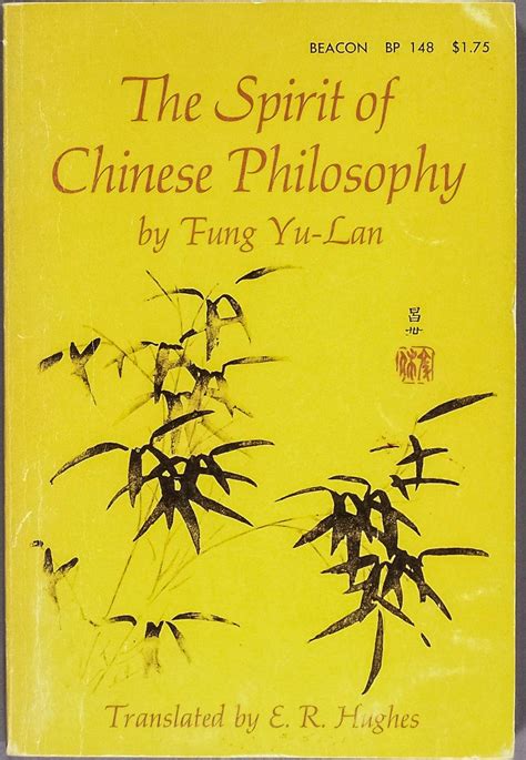 Spirit Of Chinese Philosophy Yu Lan Fung Books