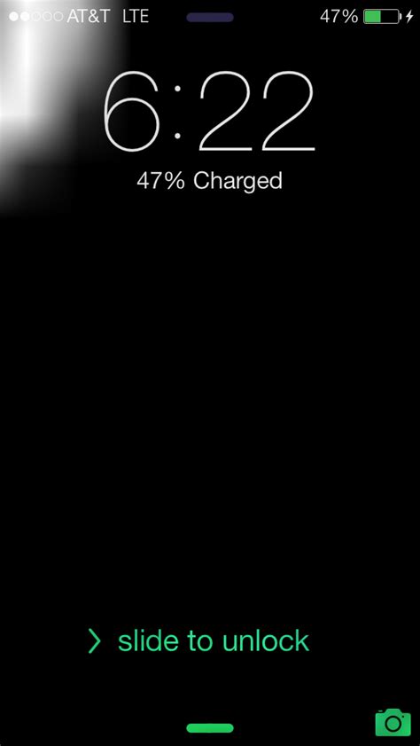 Iphone 5s Strange White Blur On Lock Screen When Unlocking With Touch Id Macrumors Forums