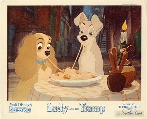 Lady And The Tramp Lobby Card
