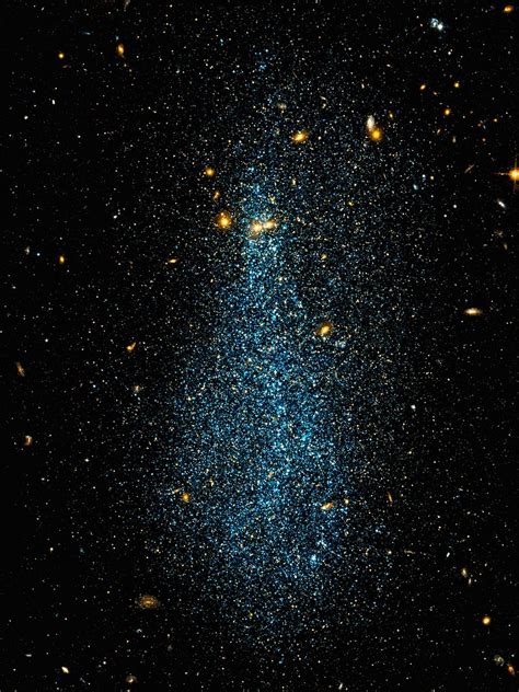 Dwarf Galaxy Wallpaper Hubble Space Telescope Image Of The Flickr