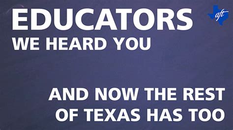 Texas Aft We Heard You And Now The Rest Of Texas Has Too Its Time