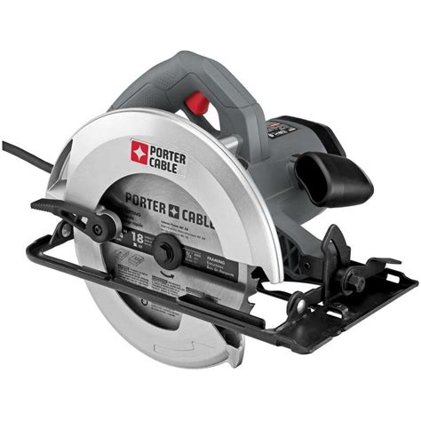 Here's another poor man's product review. PORTER-CABLE 7-1/4-in 15-Amp Corded Circular Saw with ...