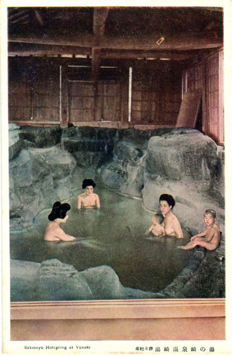 Onsen Hot Springs Culture Old Tokyoold Tokyo