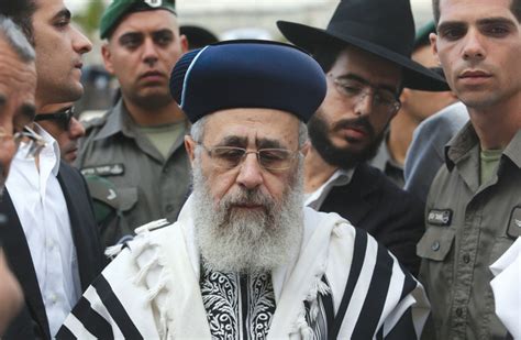 Chief Rabbi Leave Phones On During Shabbat Israel News The