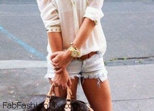 Style Guide How To Wear Denim Shorts In Summer Fab Fashion Fix