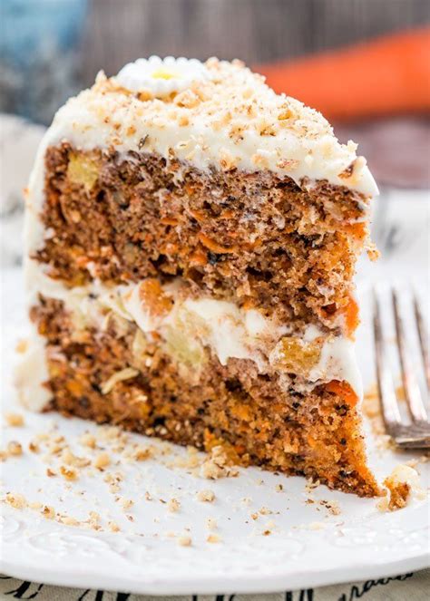 This Carrot Cake Is Perfectly Moist Sweet And Loaded With Carrots
