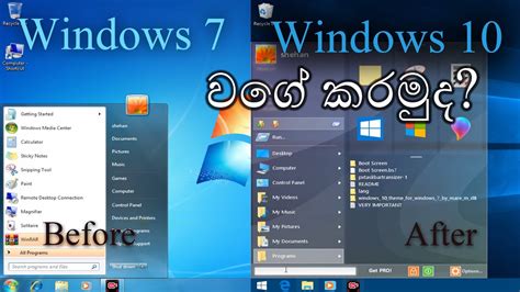 Windows 10 Theme For Windows 7 Make Windows 7 Look Like Windows 10