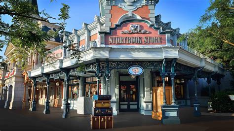 The Storybook Store Boutique Sur Main Street Disneyland Paris