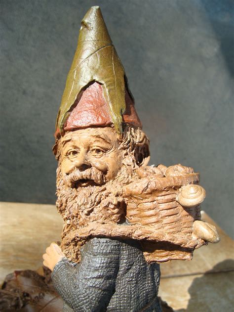 Thomas Clark Pecan Resin Gnome Figurine Blackie Sculpture Etsy