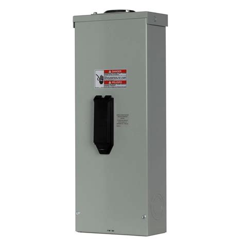 Available in 50 amp, 80 amp, 100 amp, 135 amp, and 150 amp ratings. Eaton 150 Amp Outdoor Enclosed 2-Pole Circuit Breaker ...
