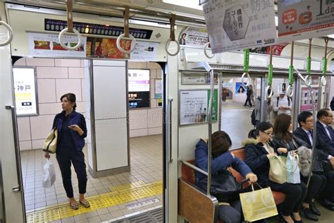 Osaka Metro Train Station Editorial Photography Image Of Standing