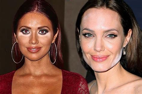 Angelina Jolie Powder Fail More Of The Worst Celebrity Makeup Faux Pas