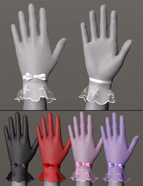 Cnb Lace Gloves For Genesis 8 And 81 Females Daz 3d