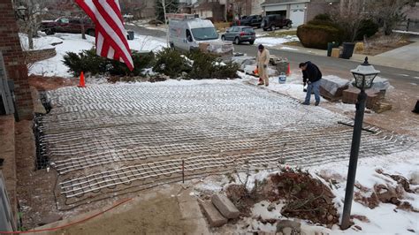 Heated Driveway Installation In The Denver Metro Area