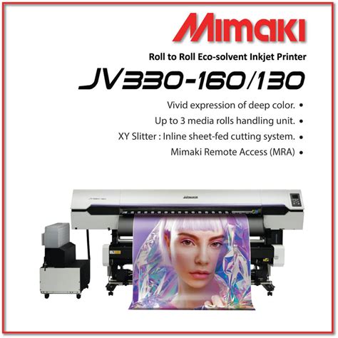 Large Format Eco Solvent Printer Mimaki Jv330 160130 Artworld