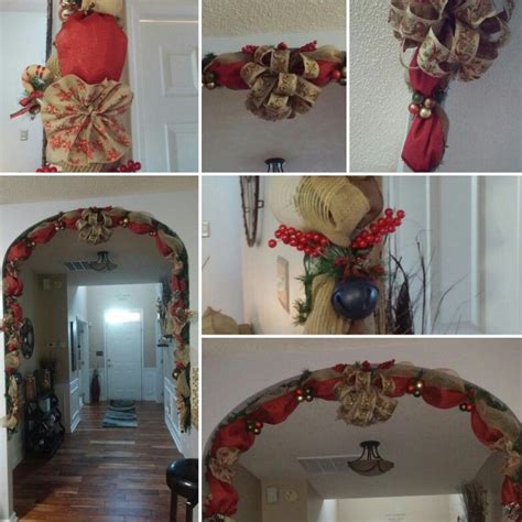 Christmas decorating is our favorite part of the holiday, if we're being perfectly honest. Christmas arch way decor | Christmas arch, Christmas ...