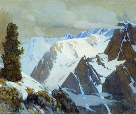 Museum Art Reproductions Khan Altai 1910 By Grigory Gurkin 1870 1937