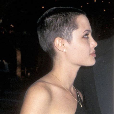 1998 Very Short Hair Angelina Jolie Short Hair Short Hair Styles
